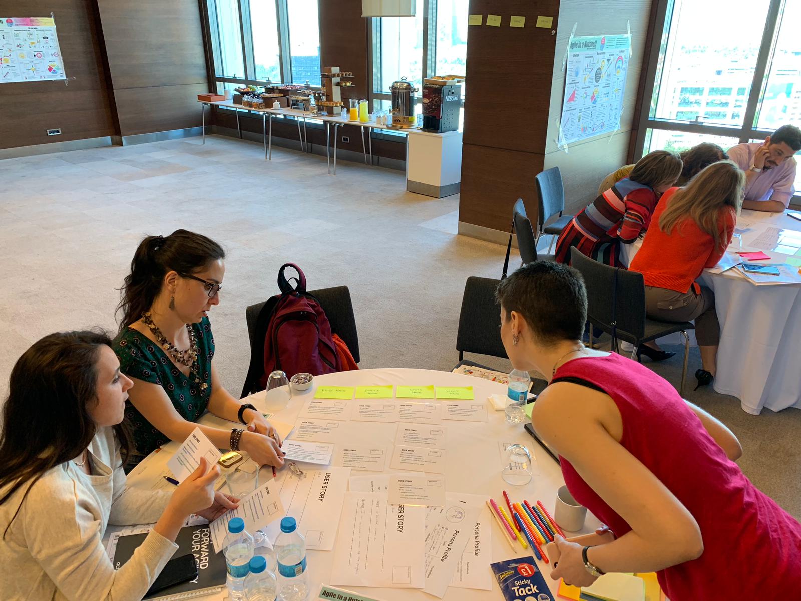 Workshop user story persona profile